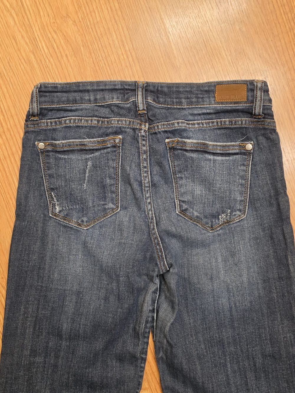 Judy Blue Lynn Bootcut Indigo Dark Wash Jeans 7/28 - Picture 8 of 10